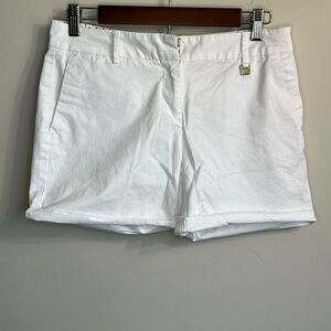Nautica White Shorts Mid Rise Size 4
